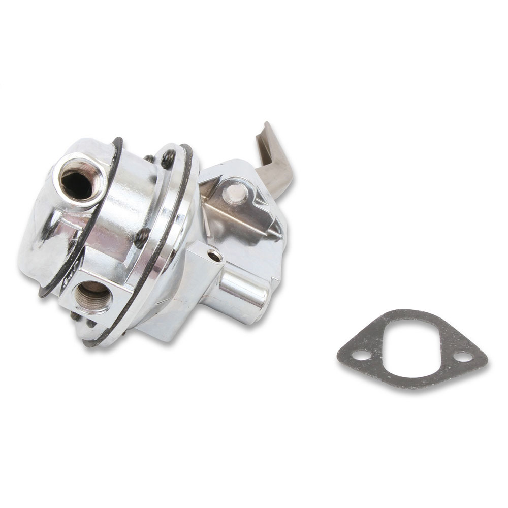 Holley Mechanical Fuel Pump 12-289-13; 130 GPH Pump 130 GPH 7.5 to 9 PSI for Ford 289, 302, 351 Windsor 