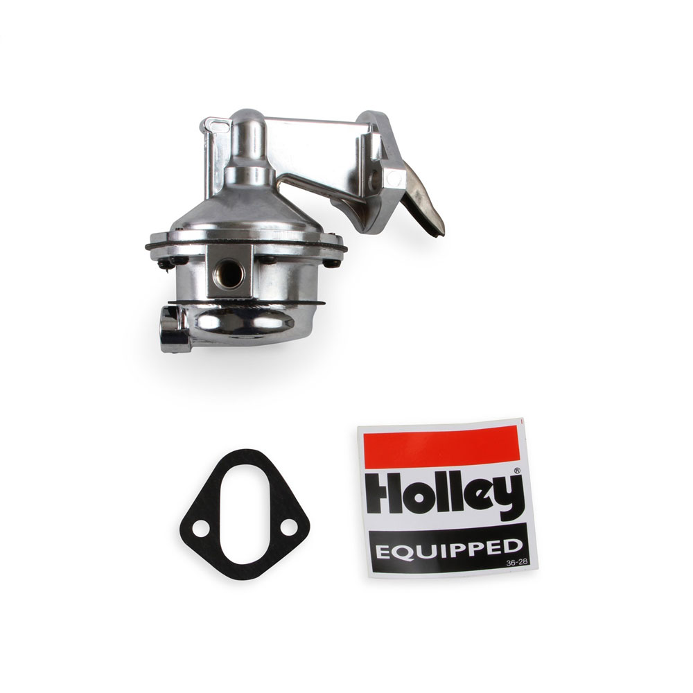 Holley Mechanical Fuel Pump 12-440-11; 110 GPH Pump 110 GPH 6.5 to 8 PSI for Chrysler 383 to 440 