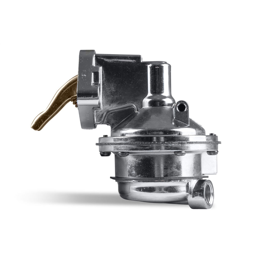 Holley Mechanical Fuel Pump 12-454-11; Street Avenger 110 GPH 6.5 to 8 PSI for Chevy 396 to 454 