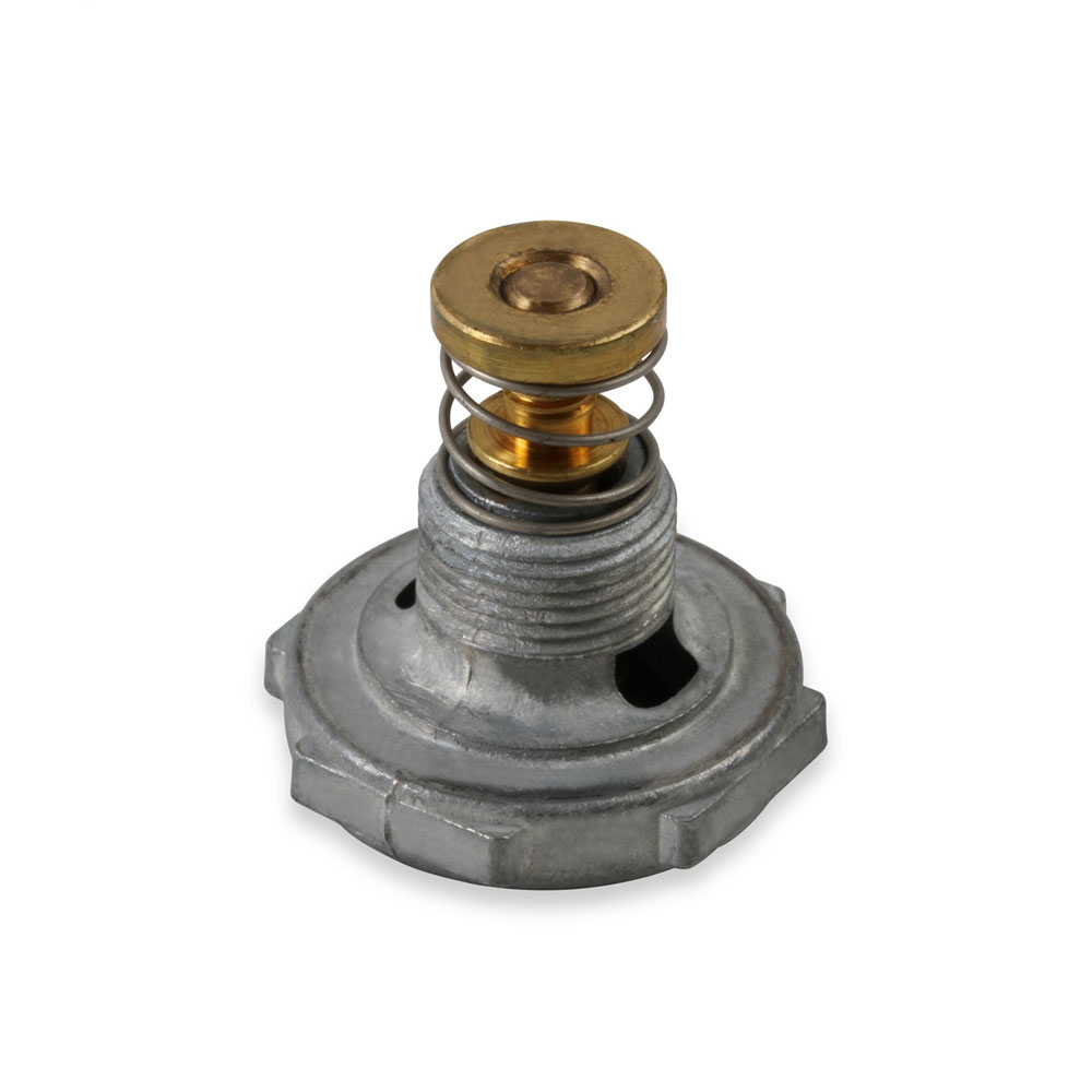 Holley Carburetor Power Valve 125-65; Single Stage Power Valve Standard Flow 6.5 inHg 