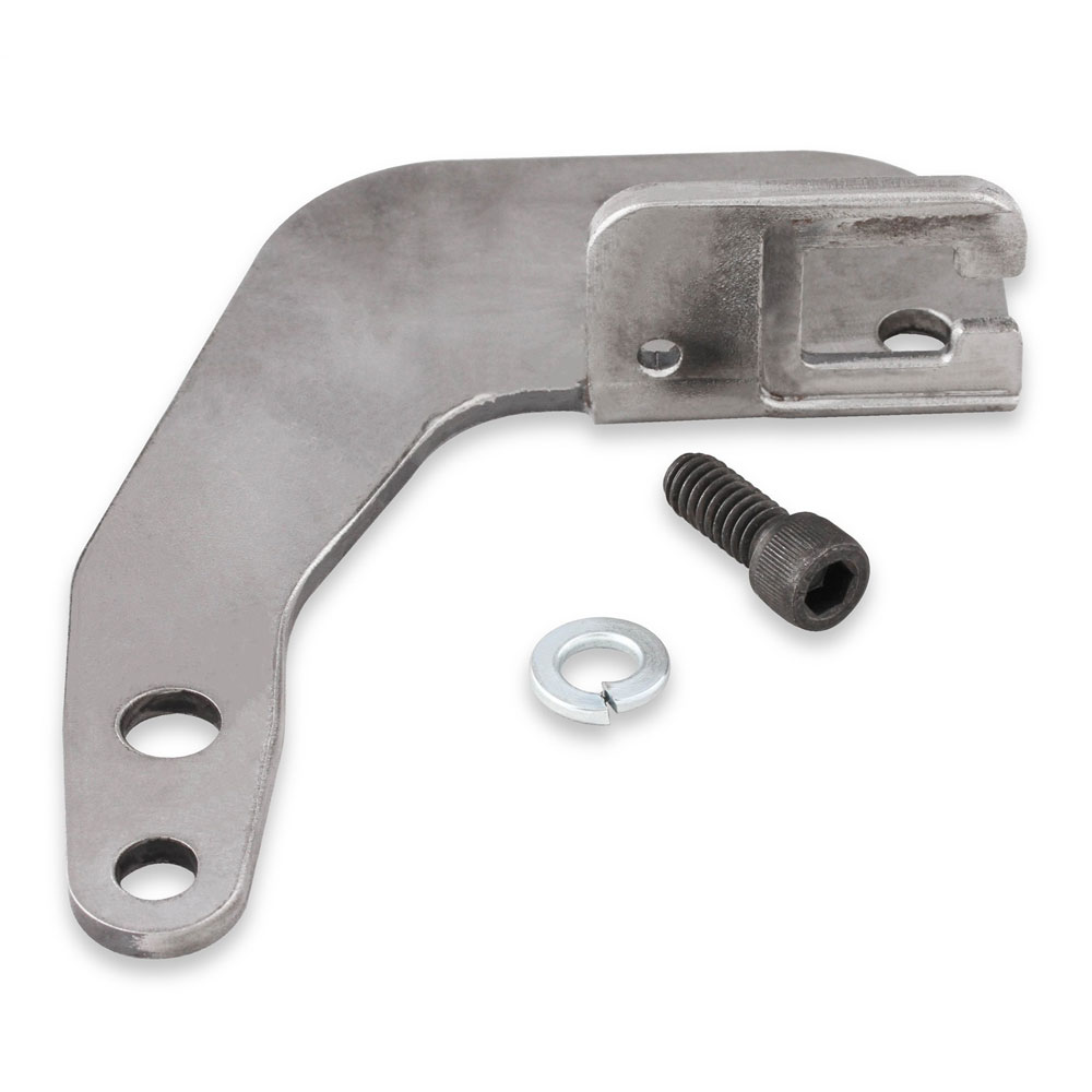Holley Carburetor Throttle Cable Bracket 20-87; Natural Steel 