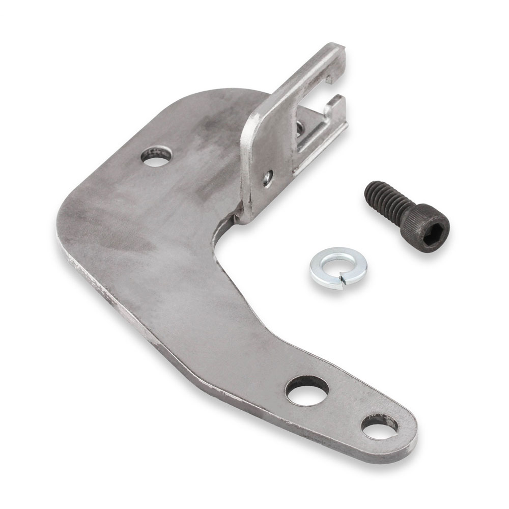 Holley Carburetor Throttle Cable Bracket 20-87; Natural Steel 