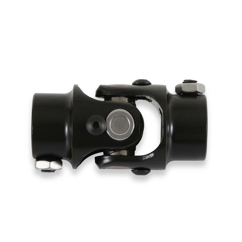 Holley Steering Shaft Universal Joint 320-100; 0.750 in. 30-spline 0.750 in. DD Steel 