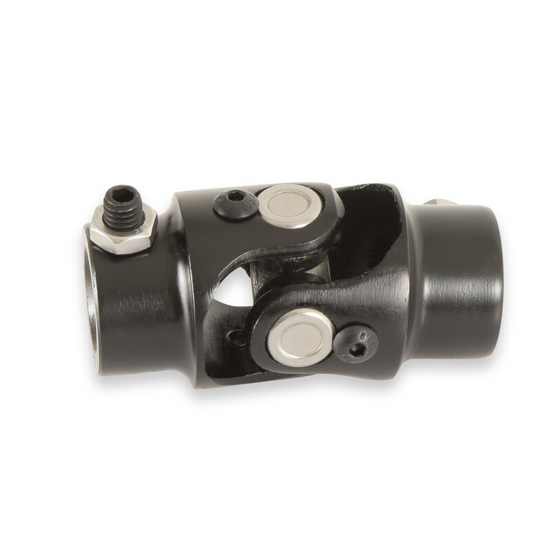 Holley Steering Shaft Universal Joint 320-102; 0.813 in. 36-spline 0.750 in. DD Steel 