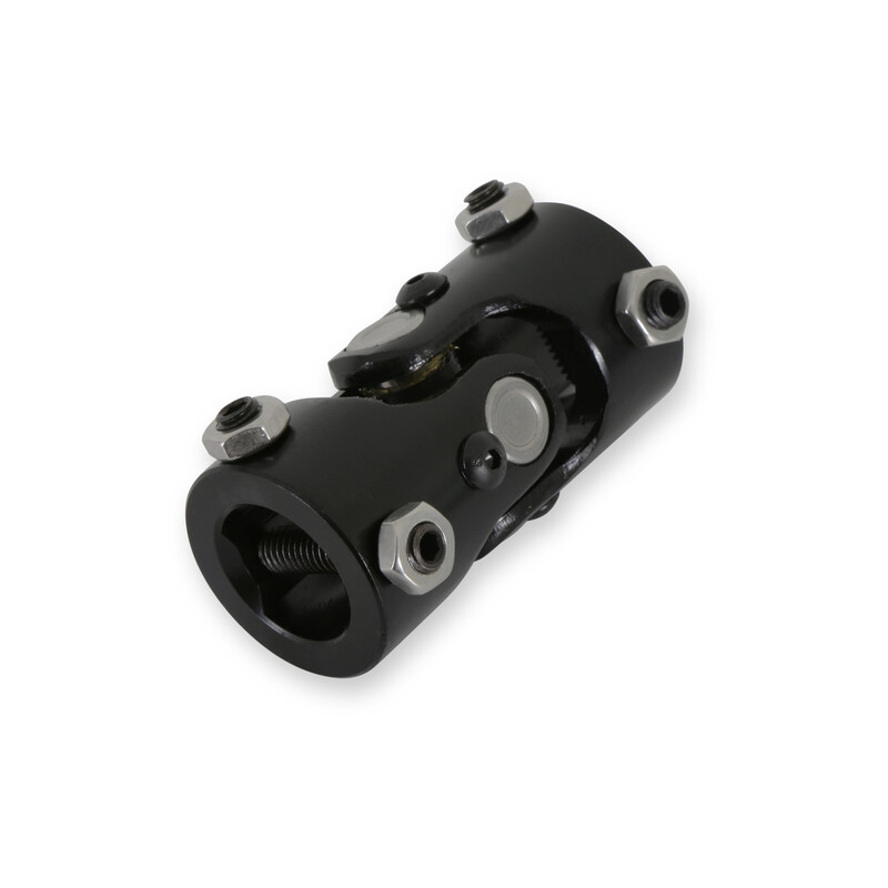 Holley Steering Shaft Universal Joint 320-103; 1.000 in. DD 1.000 in. DD Steel 
