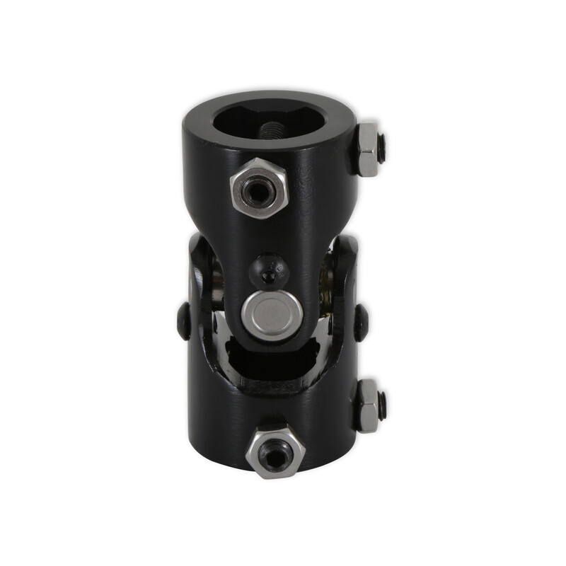 Holley Steering Shaft Universal Joint 320-103; 1.000 in. DD 1.000 in. DD Steel 