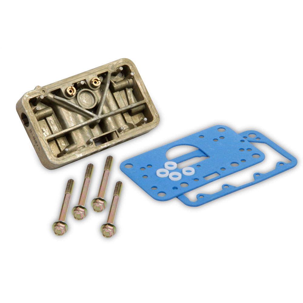 Photo for Holley Carburetor Metering Block Conversion Kit 34-13; 4160 to 4150 Conversion Gasoline Aluminum