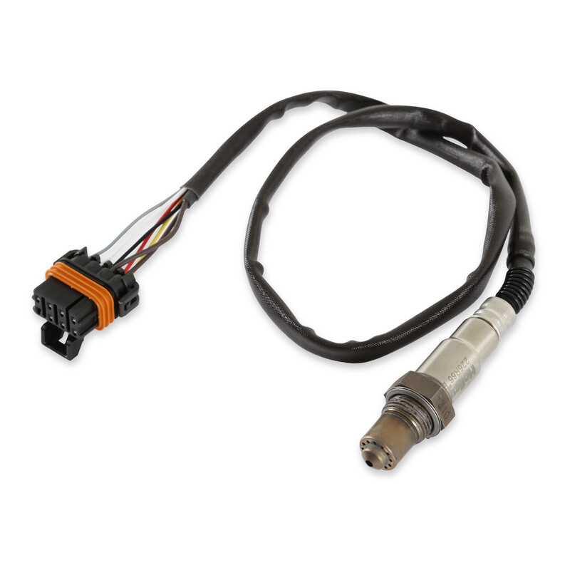 Holley Oxygen Sensor 554-101; Bosch Wideband O2 Sensor Universal Thread In Wideband 
