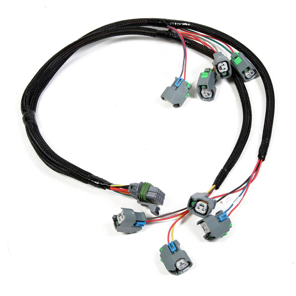 Holley Fuel Injection Harness 558-201; Injector Harness for Chevy LSX 
