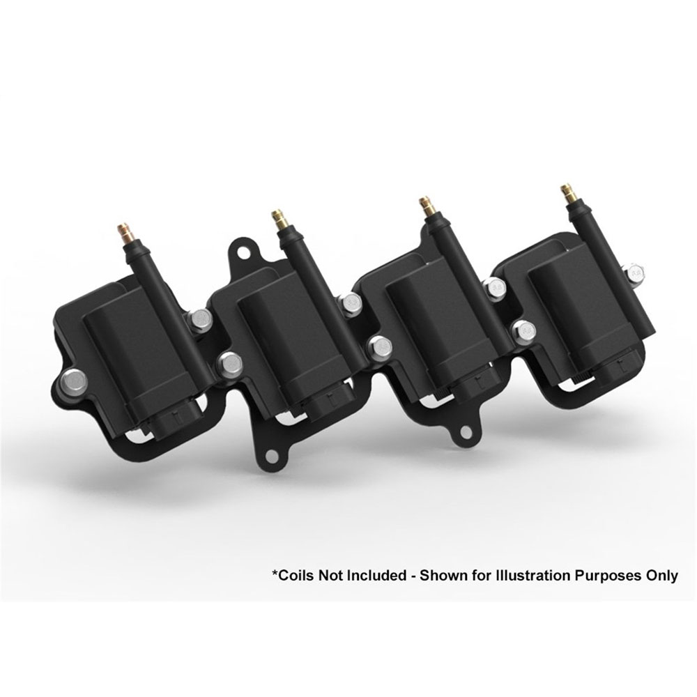 Holley Ignition Coil Mounting Bracket 561-131; Holley SmartCoil Black 