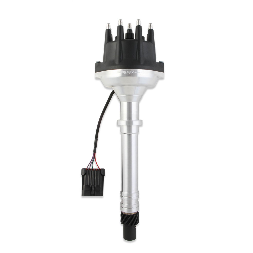 Holley Distributor 565-200; EFI Dual Sync Computer Controlled Advance Hall Effect for Chevy 262 to 400, 396 to 454, 502 