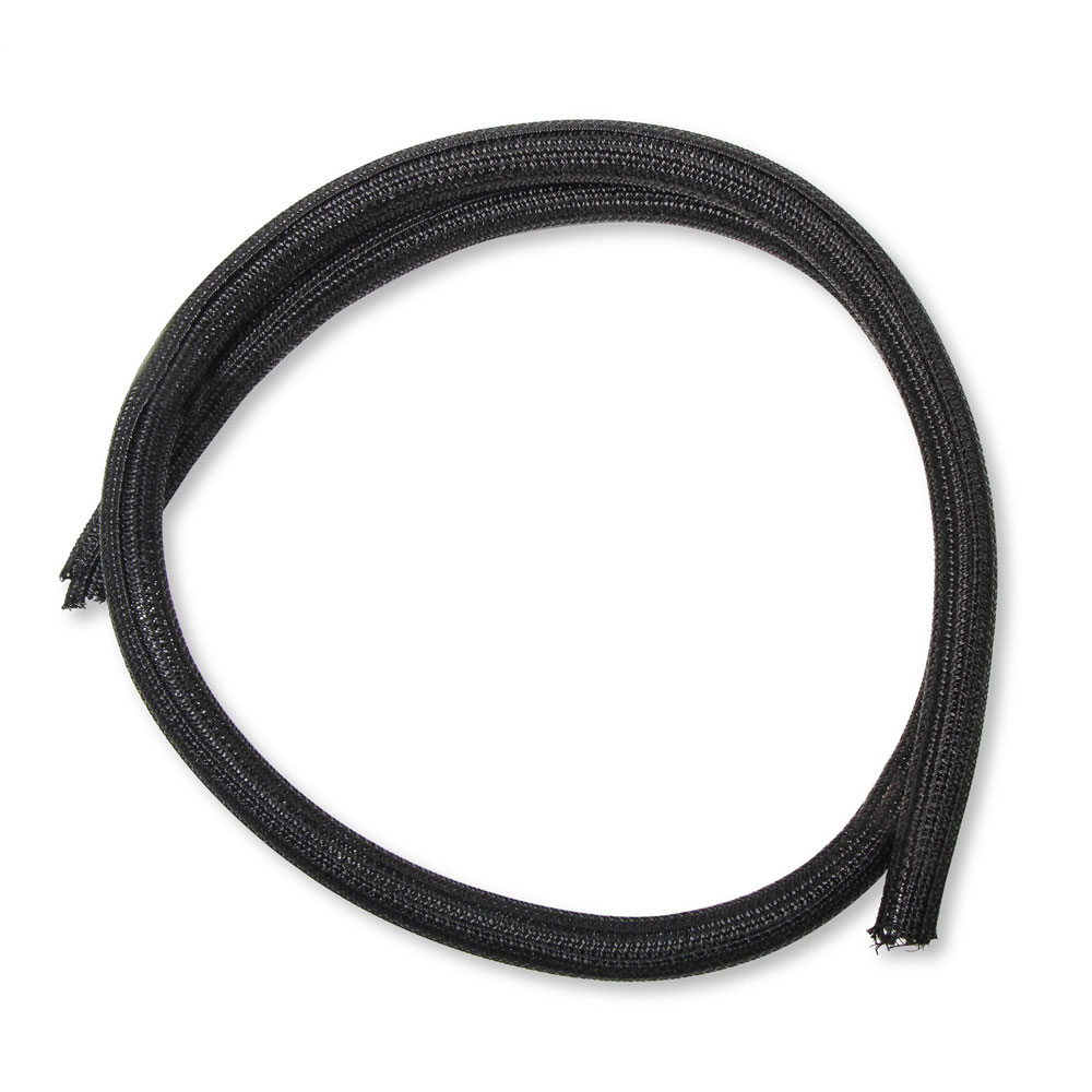 Holley Wire Conduit 573-101; F6 Black 0.125 in. 50 ft. 