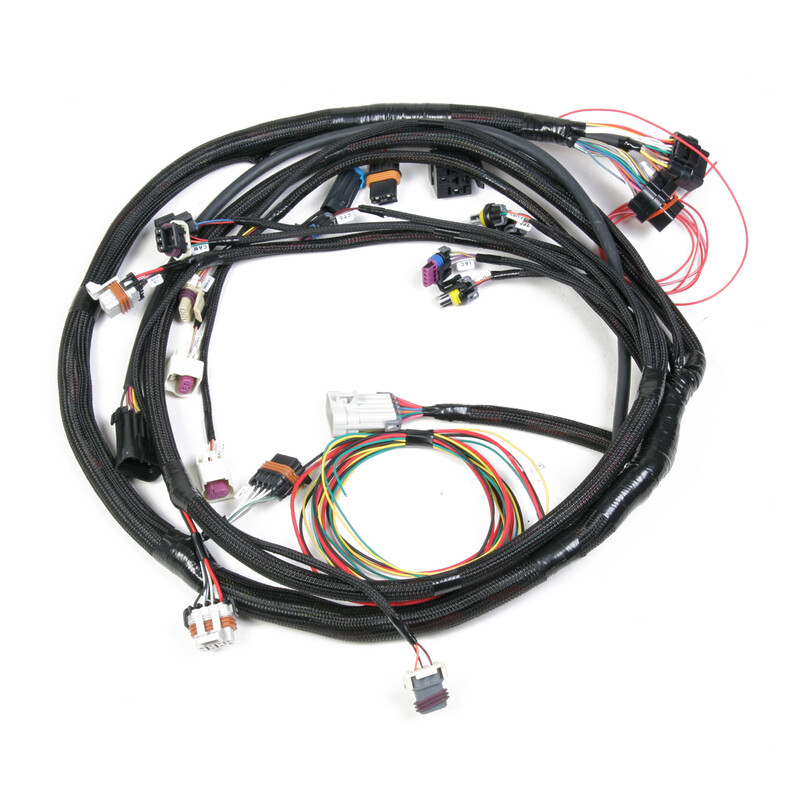 Holley Fuel Injection Harness 558-103; Main Harness for Chevy LSX 