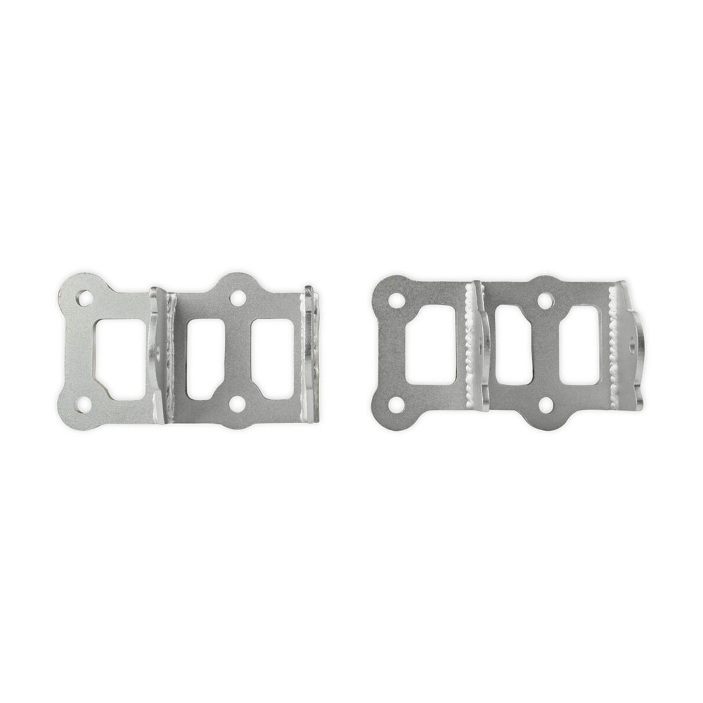 Hooker Motor Mount Adapter Plate 12643HKR; BlackHeart LS Swap Brackets for 1978 to 1988 GM A, G Body LS 