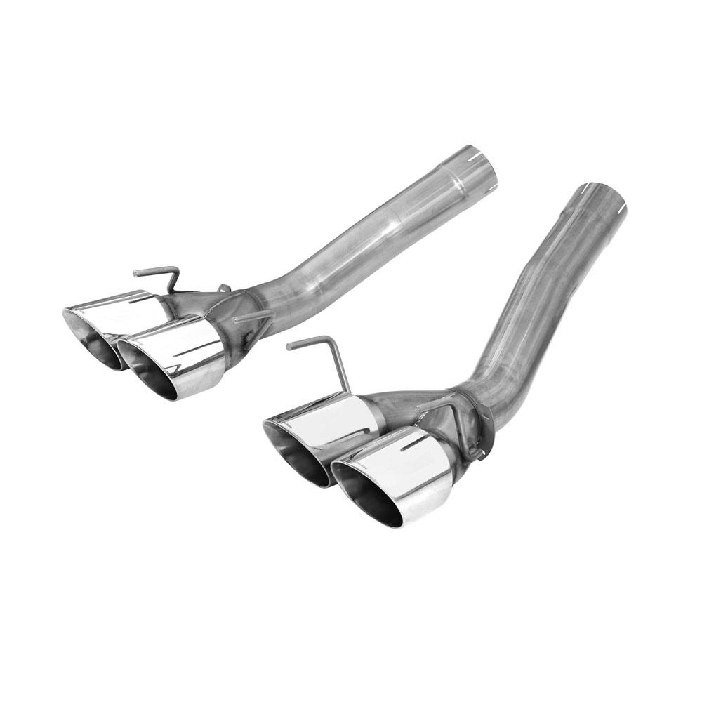 Hooker Exhaust System Kit 70401314-RHKR; BlackHeart 3.000 in. 304 Stainless Steel 