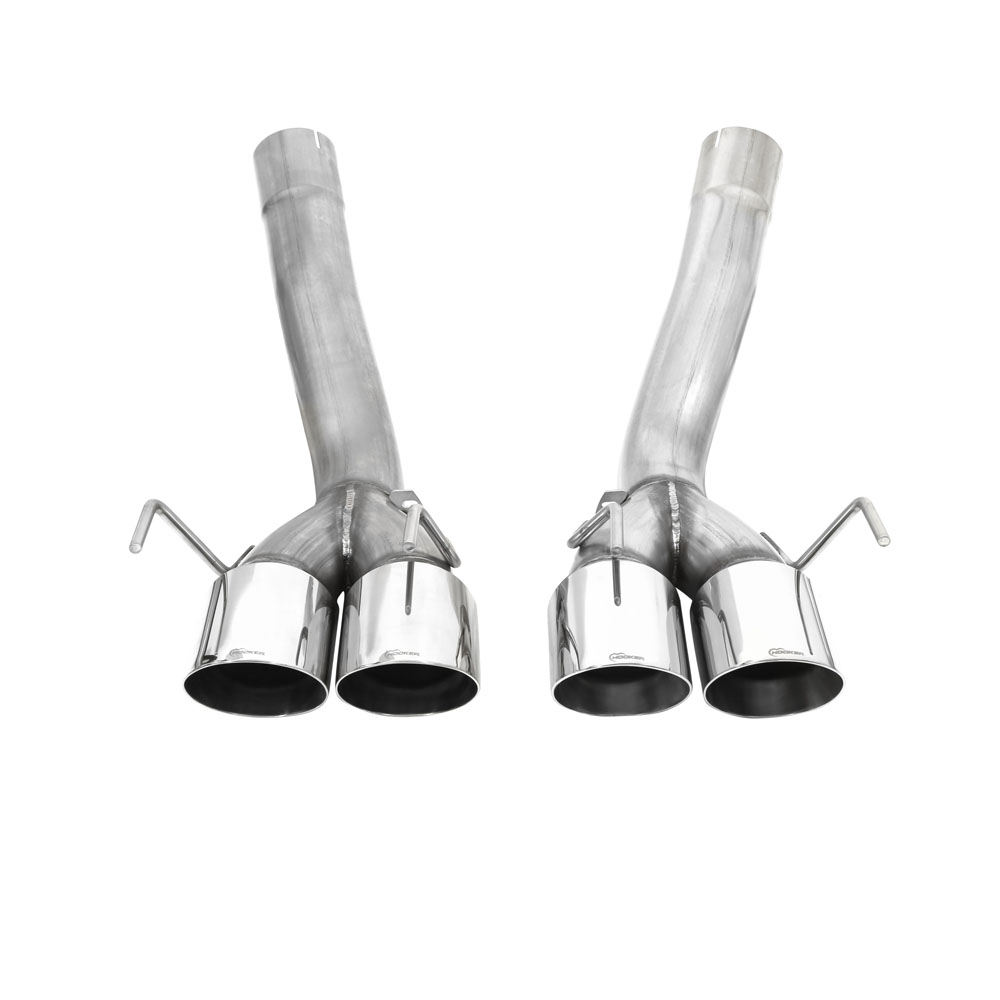 Hooker Exhaust System Kit 70401316-RHKR; BlackHeart 3.000 in. 304 Stainless Steel 