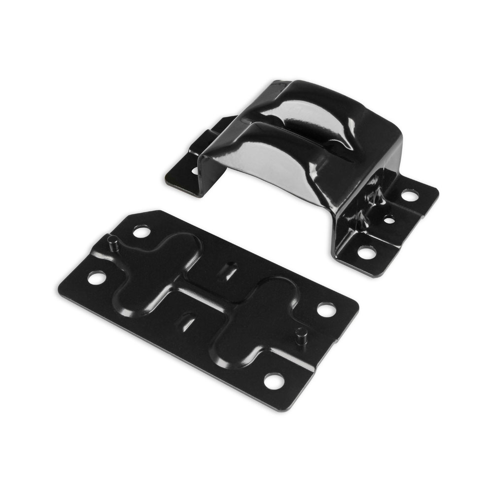 Hooker Motor Mount 71221004HKR; BlackHeart HD Clamshell Mount No Yes Clamshell for 1963 to 1996 GM Cars, Trucks 6, 8 Cylinder 
