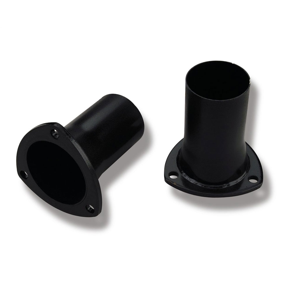 Photo for Hooker Exhaust Header Reducer 11036HKR; 3.500 in. 3.000 in. 3-Bolt Steel Black 
