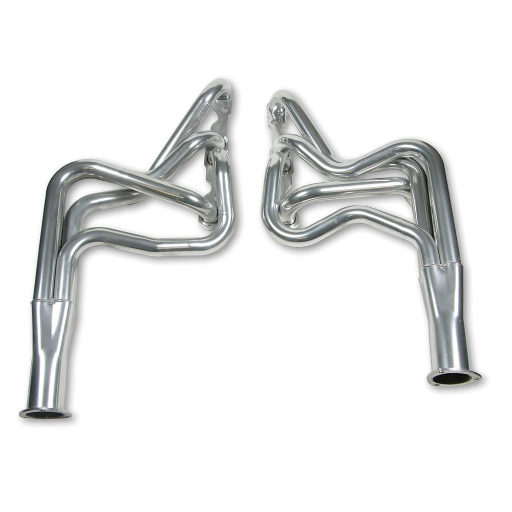 Photo for Hooker Exhaust Header 2116-1HKR; 1.750 in. 3.000 in. Long Tube Silver Ceramic Coated Mild Steel
