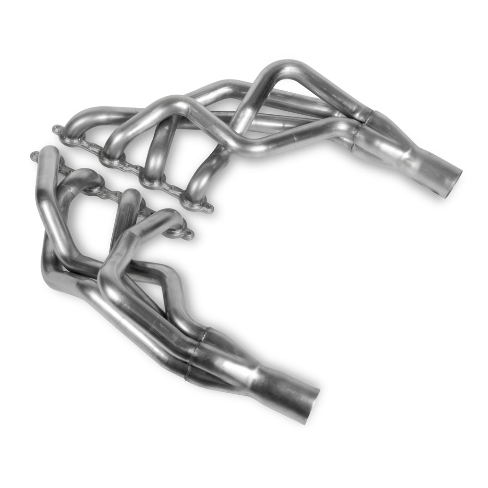 Photo for Hooker Exhaust Header 70101308-RHKR; BlackHeart 1.875 in. 3.000 in. Long Tube Natural 304 Stainless Steel