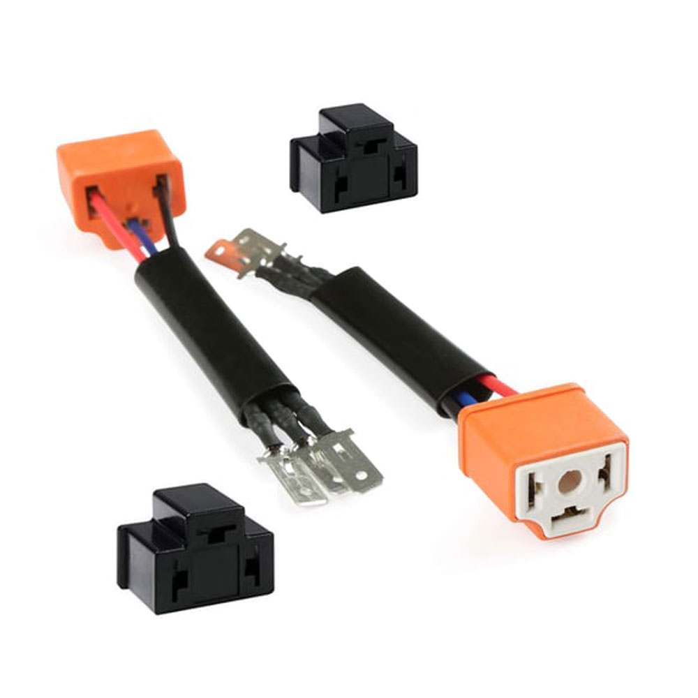 Photo for Retrobright Headlight Wiring Harness H820; H4 Pin Out Adapter