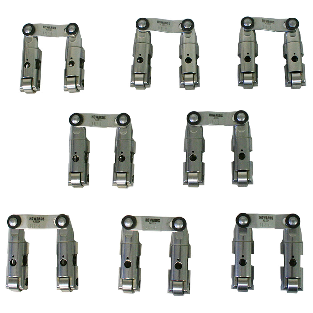 Photo for Howards Cams Inc Lifter Set 91046; UltraMax Bushed Direct Lube Mechanical Roller Center, Center 0.936 in. 0.300 in. for Chevy 396 to 454