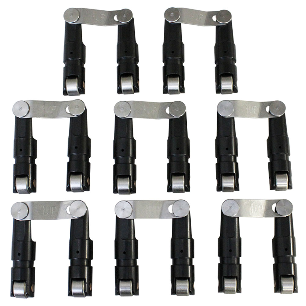 Howards Cams Inc Lifter Set 91128; SportMax Vertical Bar Mechanical Roller Center, Center 0.842 in. 0.300 in. for Chevy 396 to 454 