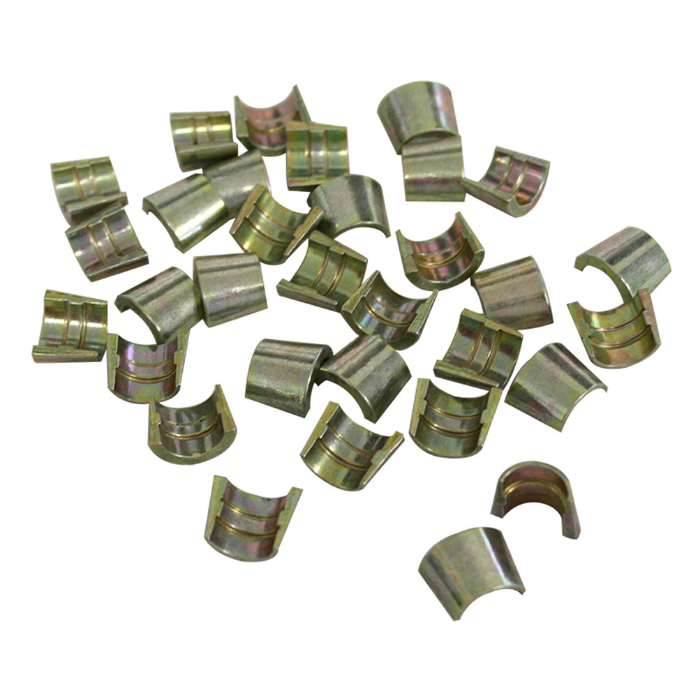 Howards Cams Inc Valve Spring Retainer Keeper Set 93005; 7 deg. 11/32 in. Single Groove Steel 