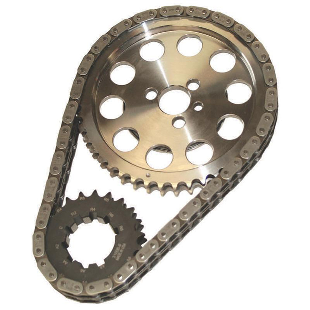Howards Cams Inc Timing Set 94300; Billet Steel Double Roller for Chevy 262 to 400 