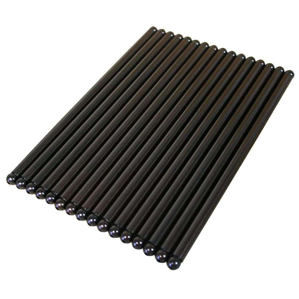 Howards Cams Inc Pushrod Set 95220; Performance 3/8 in. 7.640 in. (Intake), 8.595 in. (Exhaust) C1010 Steel Formed for Chevy 396 to 454 