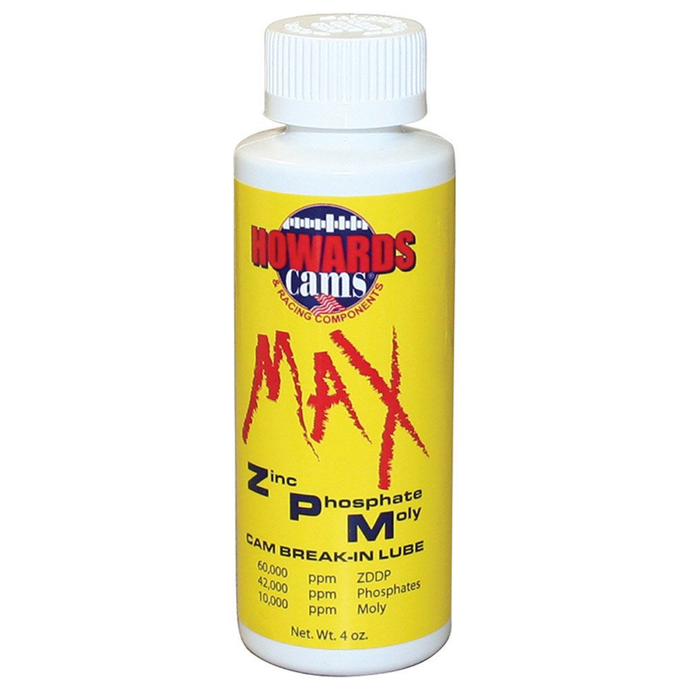Howards Cams Inc Engine Oil Additive 99000; ZPM Break In 4.0 oz. Break-In Additive 