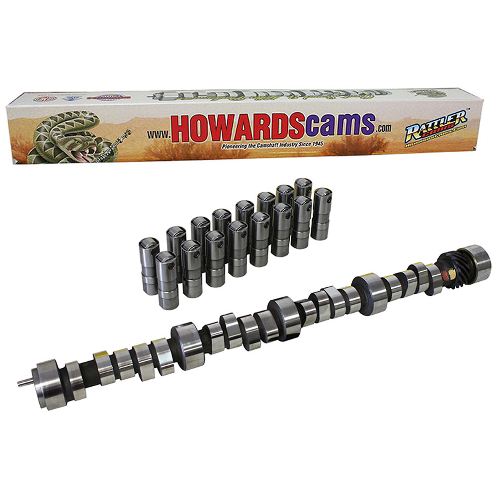 Howards Cams Inc Camshaft and Lifter Kit CL188085-09; Big Daddy Rattler Hydraulic Roller 2400 to 6200 RPM for 1987 to 1998 Chevy 305 to 350 
