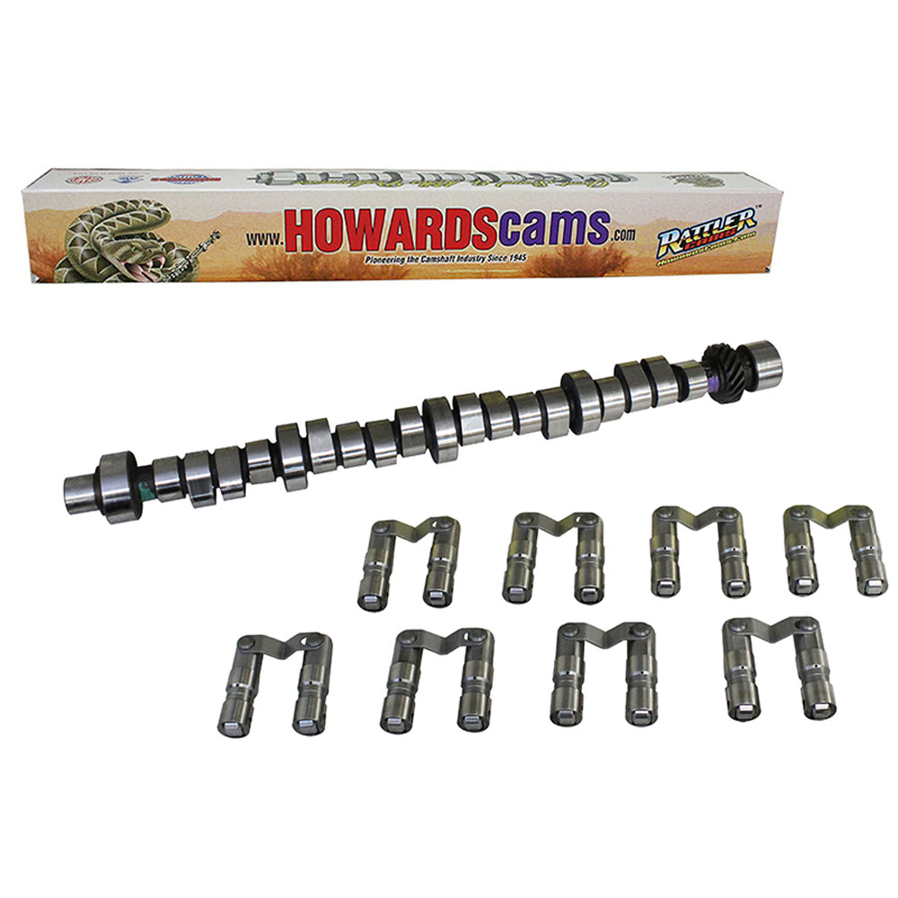 Howards Camshaft and Lifter Kit CL718045-09; Big Mama Rattler Retro Fit Hydraulic Roller 2000 to 5700 RPM for 1964 to 2003 Chrysler 273 to 360 LA 