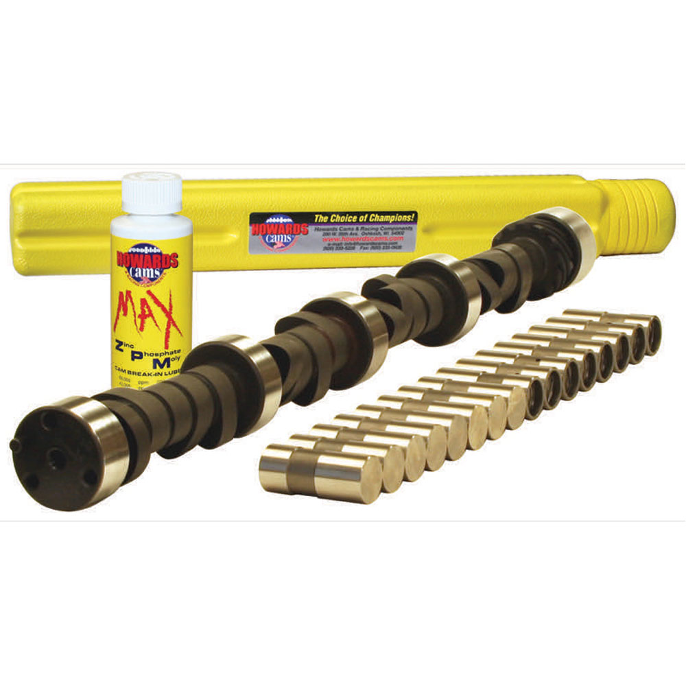 Howards Cams Inc Camshaft and Lifter Kit MC110931-11DL; Max Certified Hydraulic Flat Tappet 1100 to 5200 RPM for 1955 to 1998 Chevy 262 to 400 