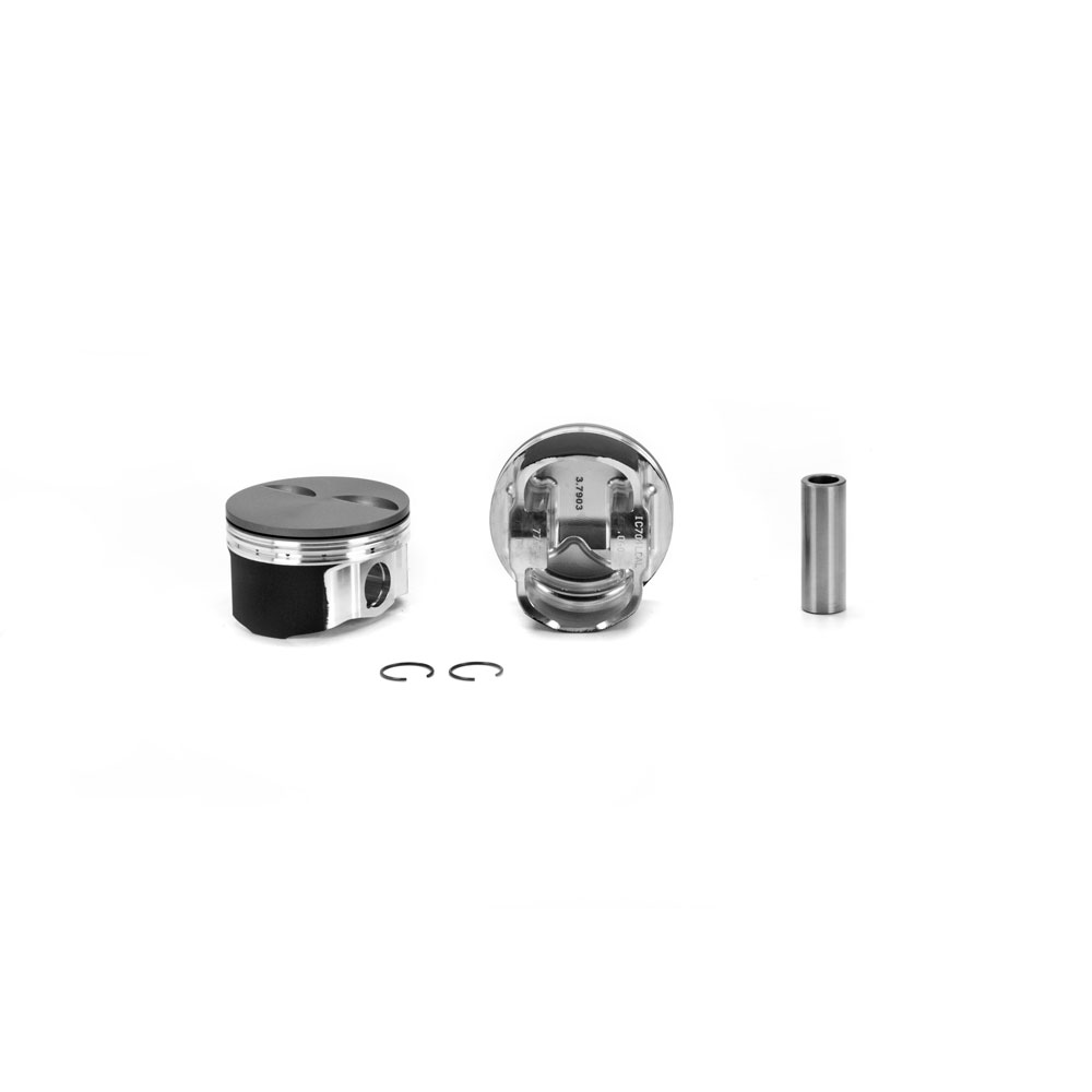 Photo for Icon Pistons Piston Set IC704LCA.050; Elite 3.786 in.  -1.60 cc Flat Top for Chevy 305 
