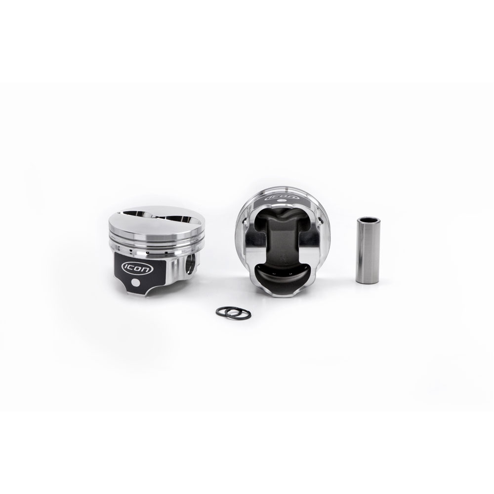 Photo for Icon Piston Pistons IC830.040; Premium 3.776 in. -3.20 cc Flat Top (2V) for 1960 to 2002 Chevy 305