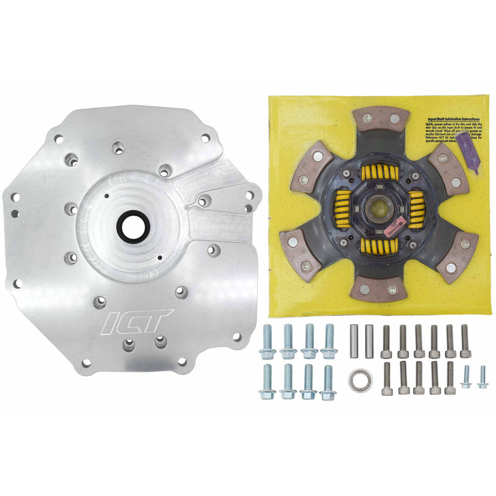Photo for ICT Billet Clutch Bellhousing 551001-GEN2; Bellhousing Adapter for GM LS Gen 2 JK