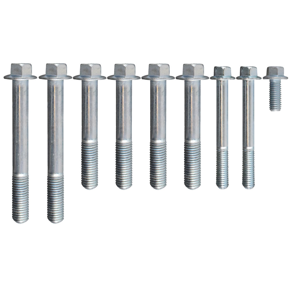 Photo for ICT Billet Alternator Bolt Kit 551200; Bolt Kit Only for Alternator/Power Steering Bracket for GM Corvette LS