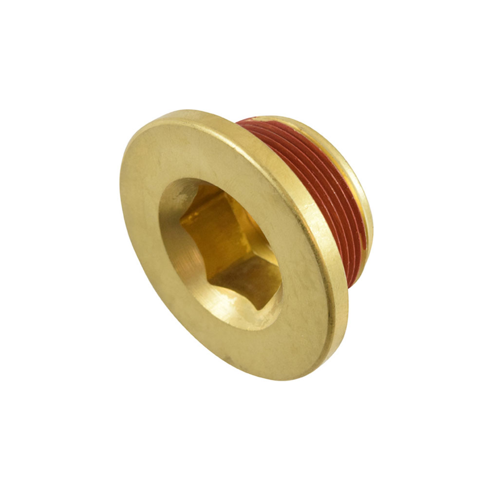 Photo for ICT Billet Block Drain Plug 551282; LS, LT Engine Block Coolant Water Threaded Drain Plug LS1 LT1 LS2 LS3 LQ4 LSX for Chevy LS, LT1, LT4 Gen V