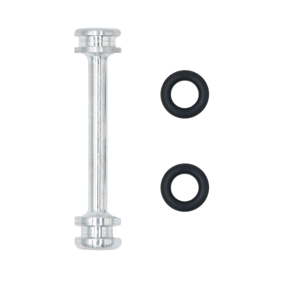 ICT Billet Oil Galley Plug 551284-LT; Oil Passage Restrictor Barbell (Dog Bone) Billet Aluminum for 2014+ GM LT 