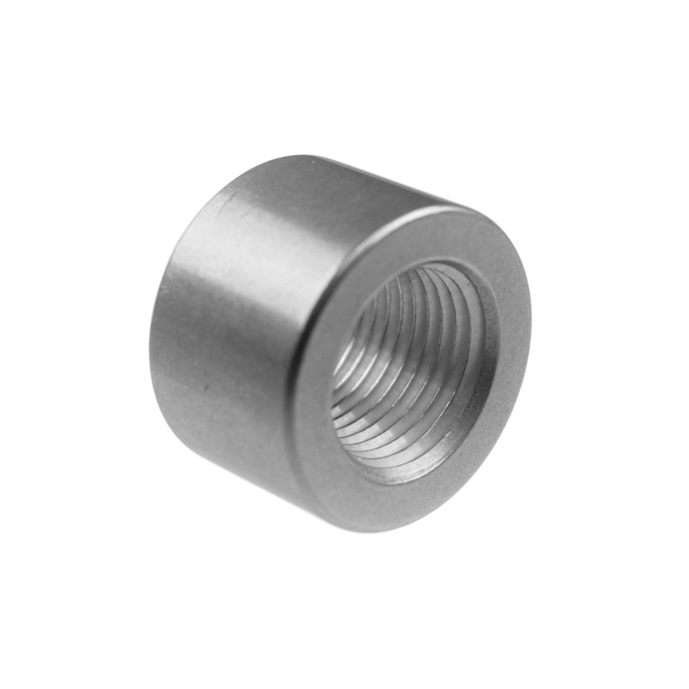 ICT Billet Bung 617-6704AL; Weld On Bung Weld-On Natural 1/2 in. NPT Female Straight 