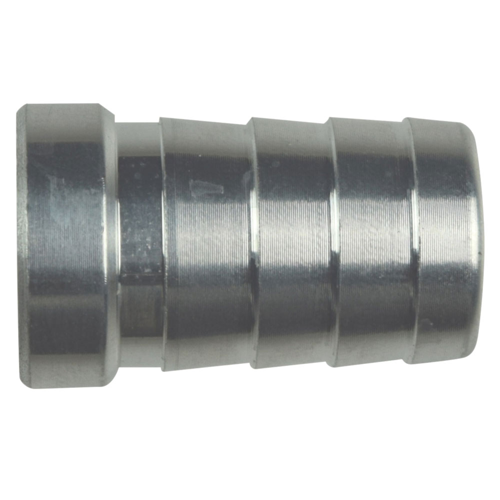 ICT Billet Bung AN617-10; Weld Barb Weld On Natural 5/8 in. Barb Straight 