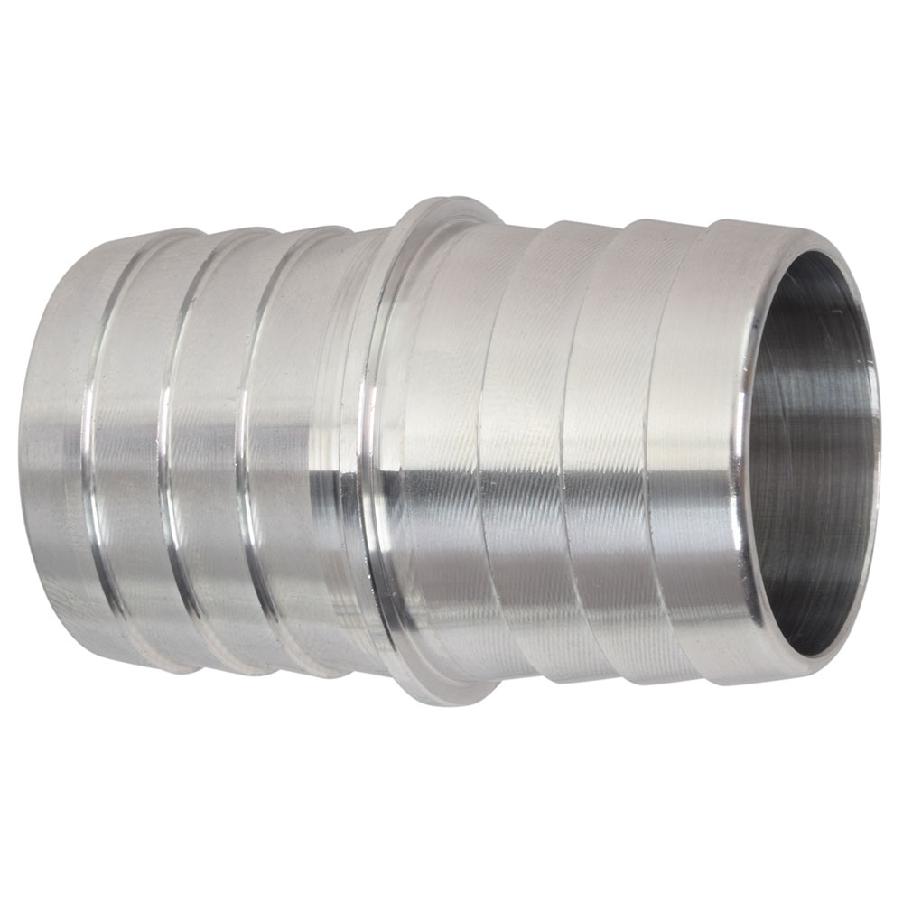 ICT Billet Push-On Hose Fitting AN627-20A; Hose Union Hose Union Natural 1-1/4 in. Hose Barb Straight 1-1/4 in. Hose Barb 