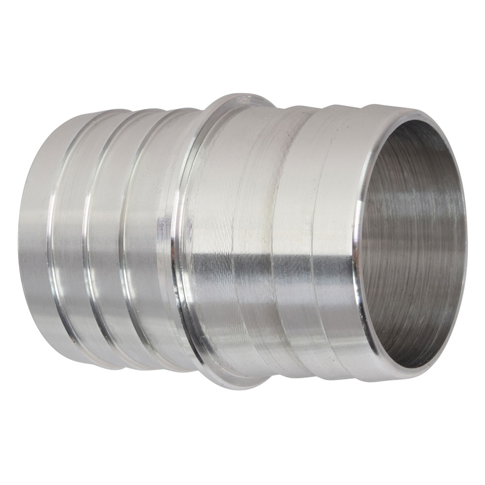 Photo for ICT Billet Push-On Hose Fitting AN627-24A; Hose Union Hose Union Natural 1-1/2 in. Hose Barb Straight 1-1/2 in. Hose Barb 