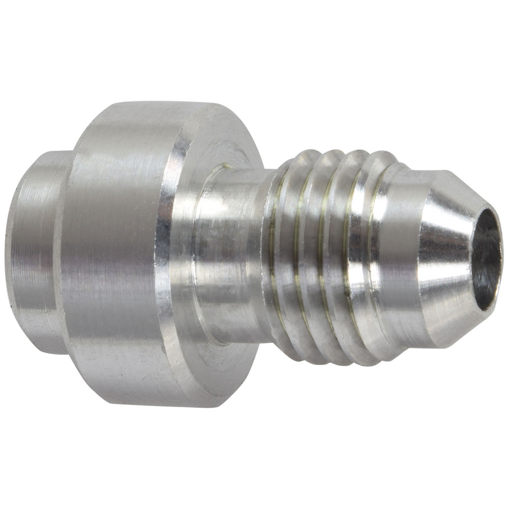 ICT Billet Bung AN970-04A; Weld On Bung AN Bung Natural -04AN Male Straight 