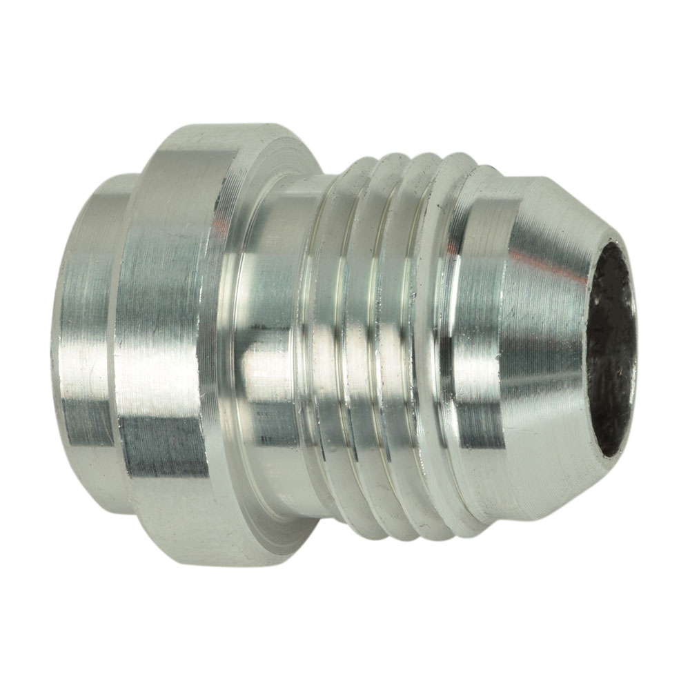 ICT Billet Bung AN970-08A; Weld On Bung AN Bung Natural -08AN Male Straight 