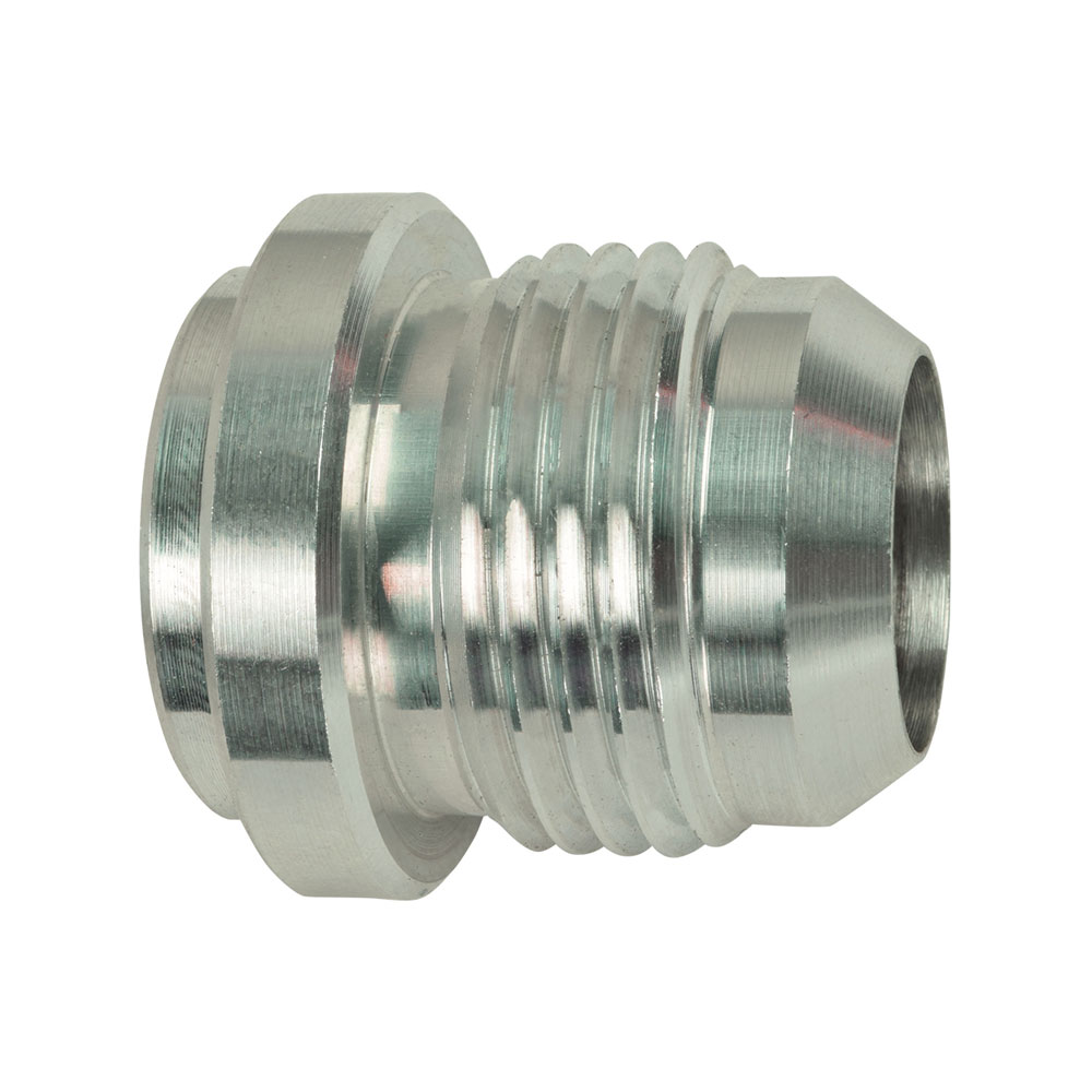 ICT Billet Bung AN970-12A; Weld On Bung AN Bung Natural -12AN Male Straight 