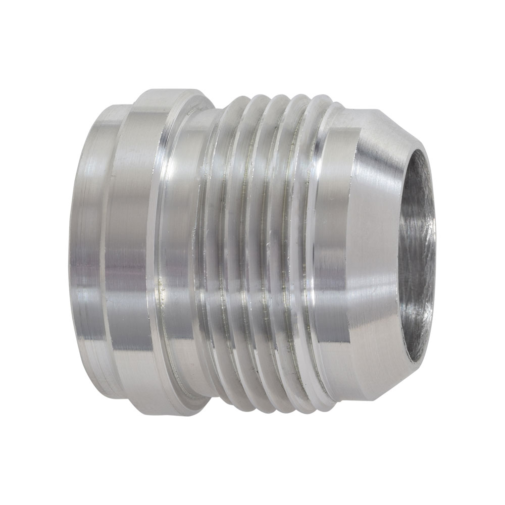 ICT Billet Bung AN970-16A; Weld On Bung AN Bung Natural -16AN Male Straight 