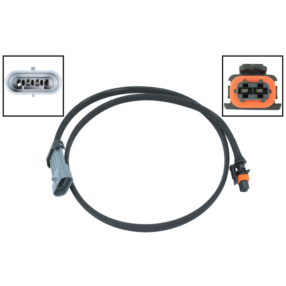 Photo for ICT Billet Alternator Harness WAALT30-36; 4 to 2 Pin Adapter Harness for GM LS 