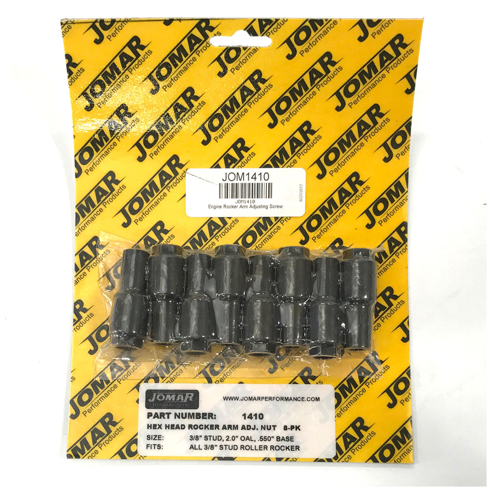 Jomar Rocker Arm Nuts 1410; Stud Girdle Adjustment Nut 3/8 in.-24 Stud ...